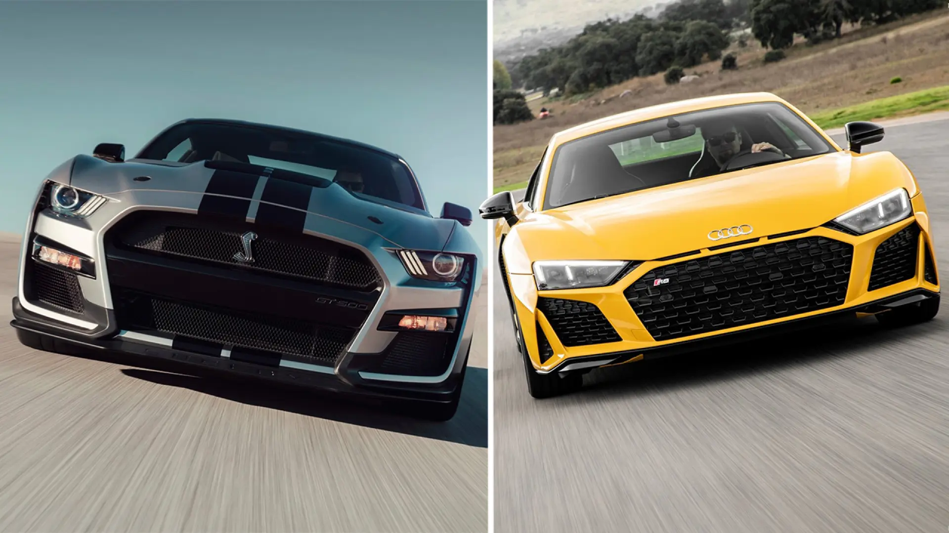 Audi R8 o Ford Mustang, ¿cuál es más deportivo?
