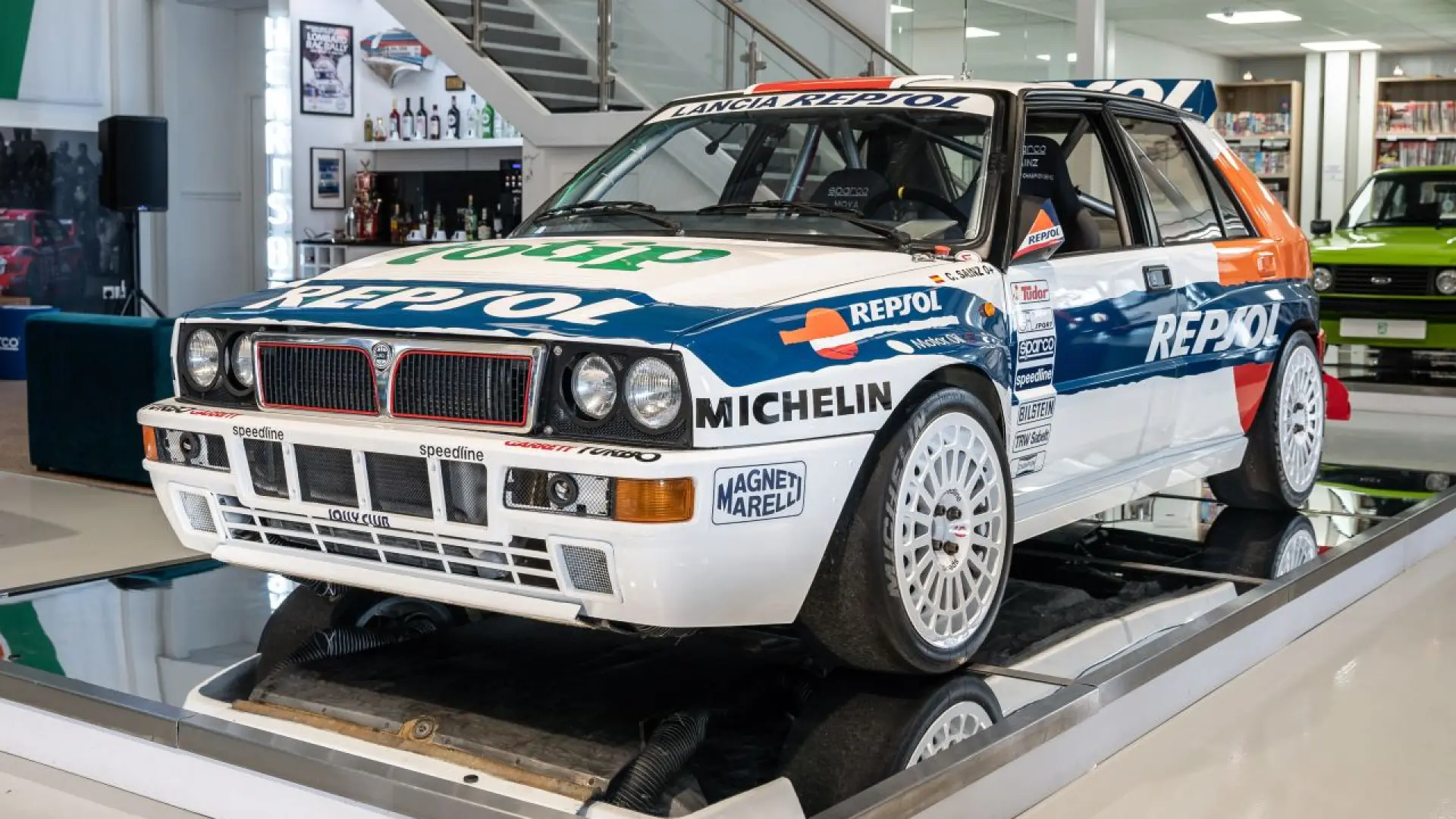 Se ha subastado el Lancia Delta HF Integrale de Carlos Sainz