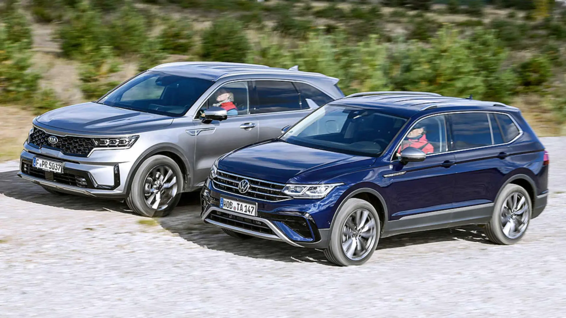 Chevrolet Captiva vs Kia Sorento vs Volkswagen Tiguan usados Ecuador 2026 comparativa SUV grande