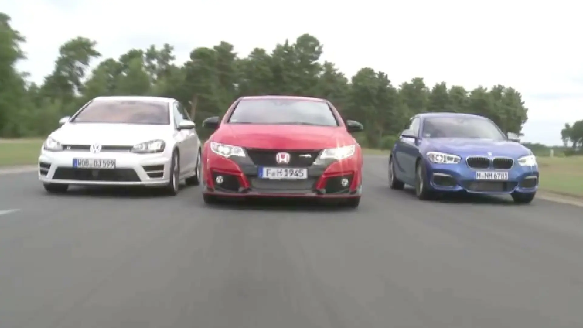 Comparativa: Honda Civic Type R vs sus rivales más duros