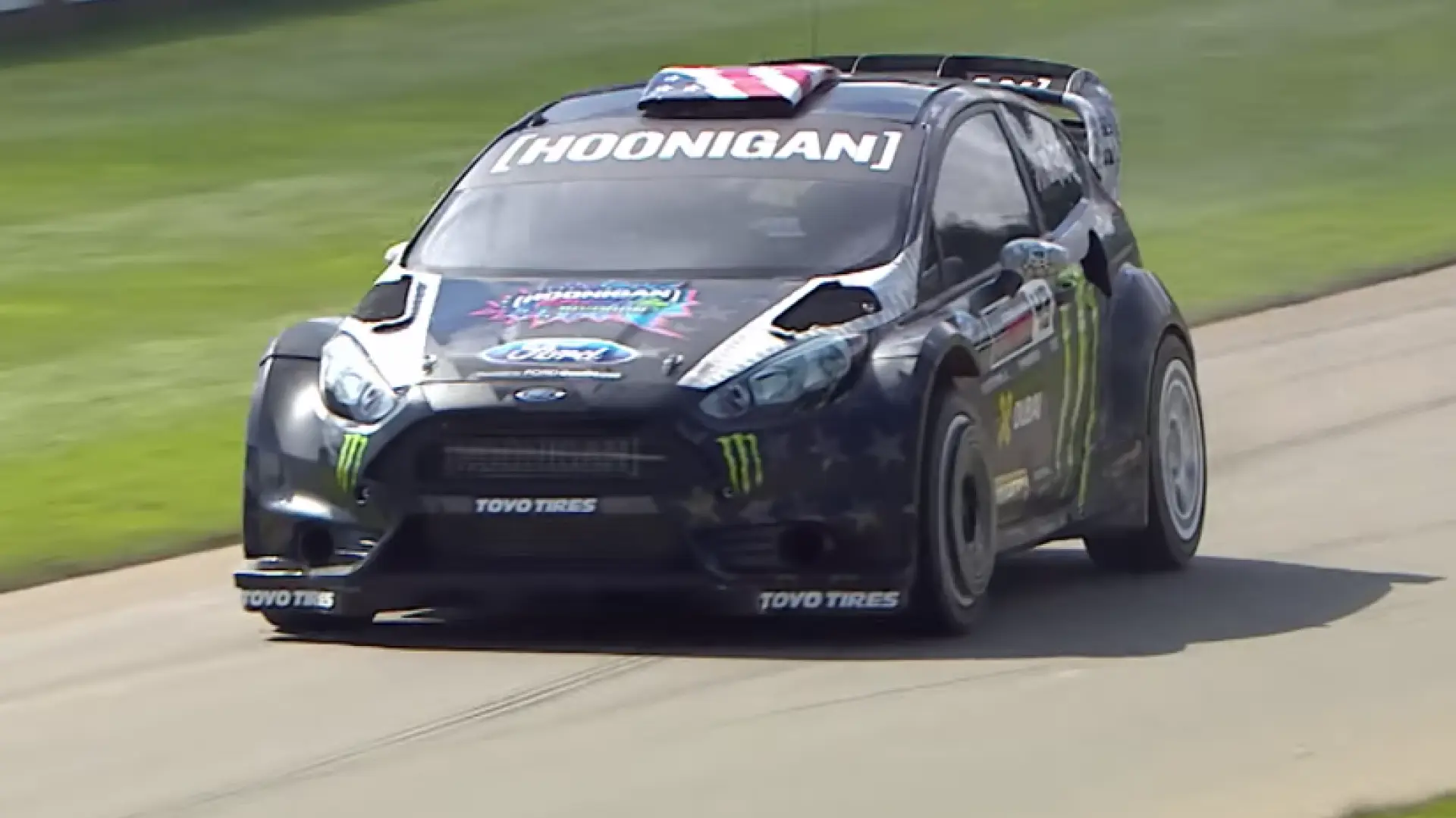 Ford Fiesta ST RX: Ken Block buscando tiempazo en Goodwood