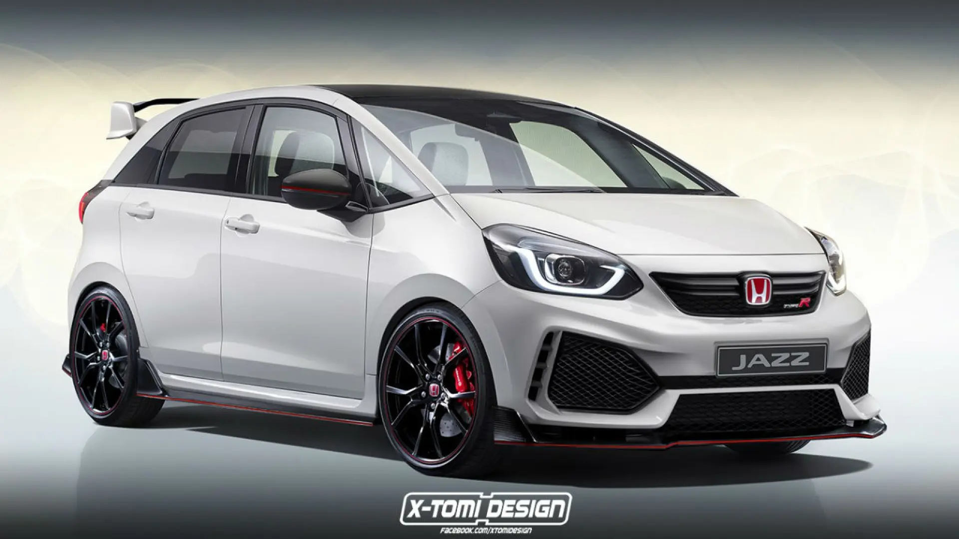 Así podría ser el Honda Jazz Type R... que nunca veremos