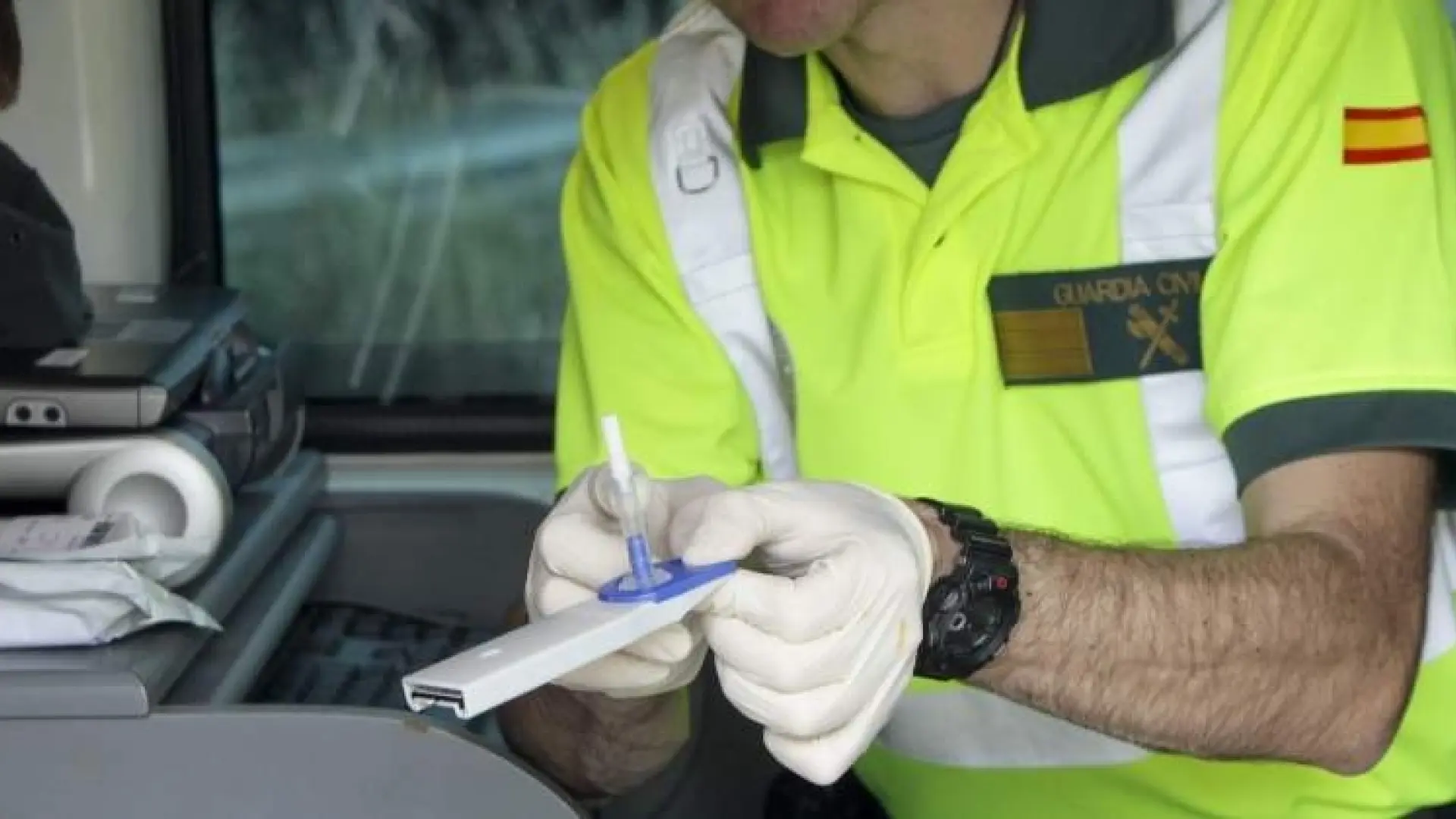 Un conductor da positivo en todas las drogas del 'narcotest'