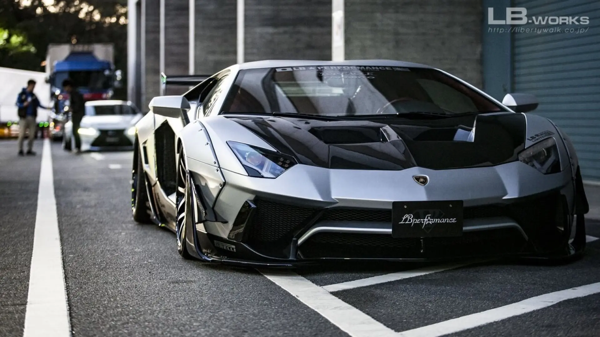 Así es el nuevo Lamborghini Aventador de Liberty Walk
