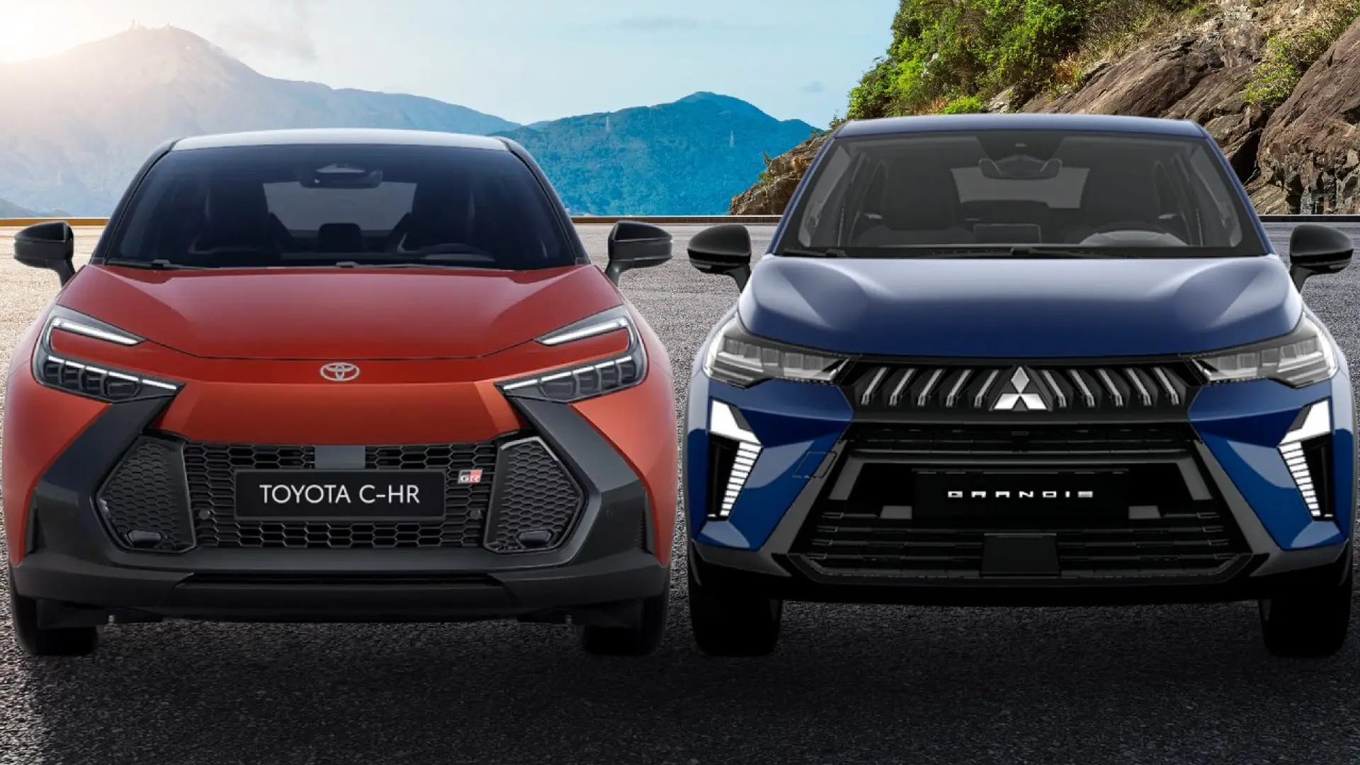 Toyota C-HR o Mitsubishi Grandis: dos SUV japoneses con motores híbridos frente a frente