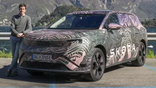 Un Skoda Epiq 90 en configuración de cinco asientos