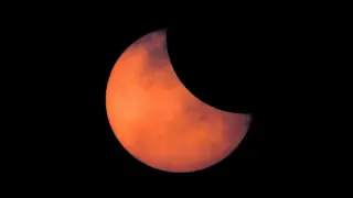 Eclipse de sol parcial