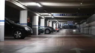 Un parking subterráneo.