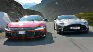 Comparativa del Ferrari 12Cilindri y Aston Martin Vanquish