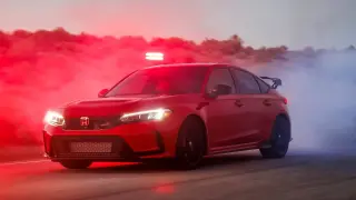 Honda Civic Type R.