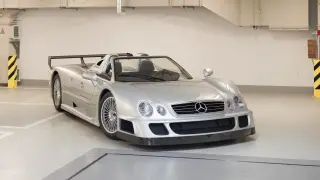 Mercedes CLK GTR Roadster.