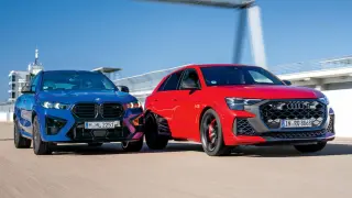 Comparativa del Audi RS Q8 performance vs. BMW X6 M Competition