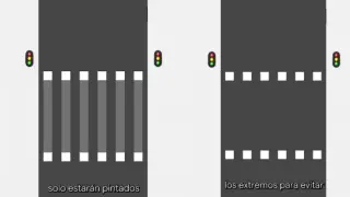 Nuevo paso de peatones inteligente en Málaga