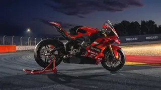 La Ducati Panigale V4 edición Marc Márquez.