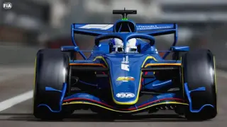 Prototipo del F1 de 2026 rodando en pista