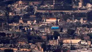 El Volkswagen T2 que sobrevivió al incendio de Palisades