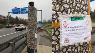 Un misterioso elfo evita multas a diversos conductores franceses como regalo navideño