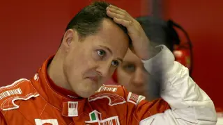 Michael Schumacher en su etapa en Ferrari
