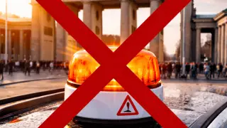 Alemania rechaza la baliza V16 y tiene su propio sistema.