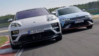 Comparativa del Porsche Macan Turbo vs. Hyundai Ioniq 5 N.