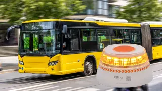 Resolvemos la duda sobre dónde debe colocar el autobús la baliza V16