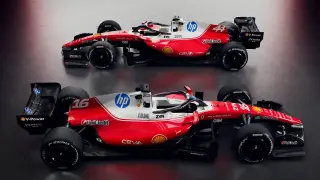 Los monoplazas de Charles Leclerc y Lewis Hamilton para 2026