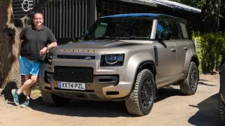 He probado el nuevo Land Rover Defender Octa en África.