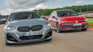 Comparativa del BMW 230i Coupé M Sport contra VW Golf GTI