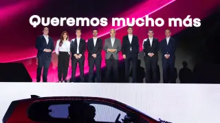 Integrantes de dirección de Renault España.
