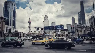 Tráfico en China