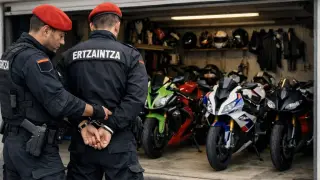Un policía es detenido en Bilbao por, supuestamente, estar involucrado en el robo de motos