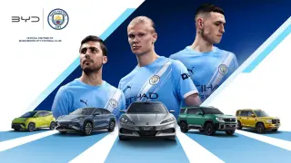 BYD y el Manchester City unen fuerzas