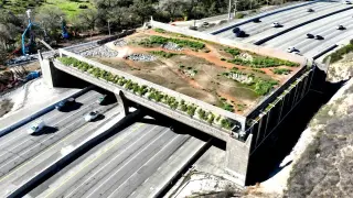 Imagen del puente que no se puede cruzar.