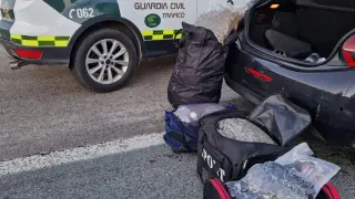 La Guardia Civil quedó perpleja al abrir el maletero del inmovilizado