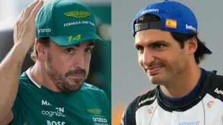La conversación entre los dos pilotos españoles sobre sus respectivos problemas