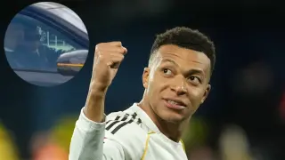 Kylian Mbappé, pillado conduciendo por primera vez