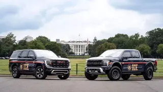 Los nuevos coches de la agencia ICE