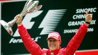 La última victoria de Michael Schumacher fue en China 2006