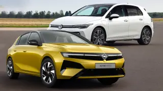 Opel Astra vs Volkswagen Golf.