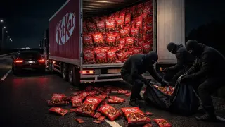KitKat sufre un robo de su cargamento de chocolatinas de F1