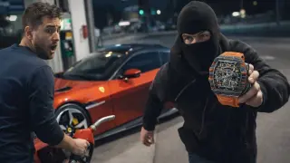 Le roban un reloj de más de 700.000 euros a un conductor de un Ferrari