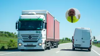 José Luis Maganto, camionero jubilado.