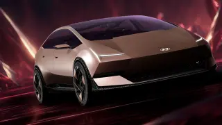 Uno de los concept cars de la marca Ioniq de Hyundai.