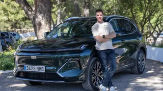 Geely Starray EM-i durante la presentación a la prensa en Oropesa del Mar, Castellón