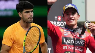 Las colecciones de coches de Carlos Alcaraz y de Marc Márquez