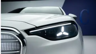 Faros delanteros del nuevo Mercedes Benz Clase C