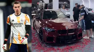 Andriy Lunin modifica el aspecto de su BMW M2