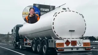 Lidia Solís, camionera