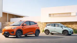 BYD Dolphin Surf 2026 en China con nuevo LiDAR y más autonomía.