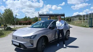 Primera prueba del Volvo EX60